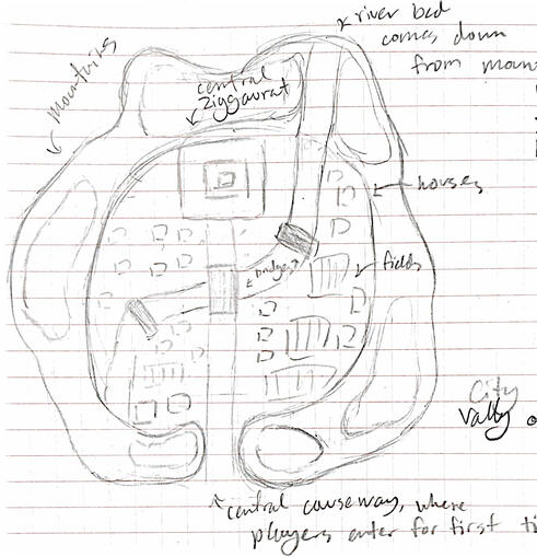 Map Layout Sketch